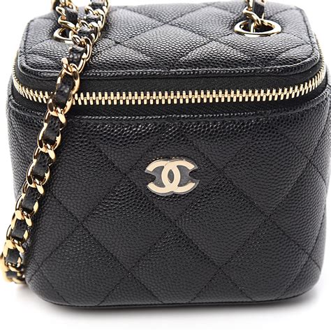 vanity bag chanel mini|Chanel small quilted bag.